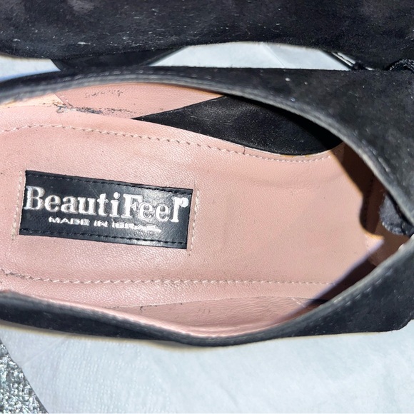 Vintage Suede Wedges Comfortable BeautiFeel Work for Wide Feet 👠👠👠 - Picture 3 of 4